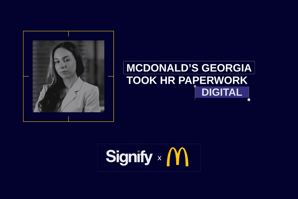 How McDonald’s Georgia Transformed Its HR Processes with Signify